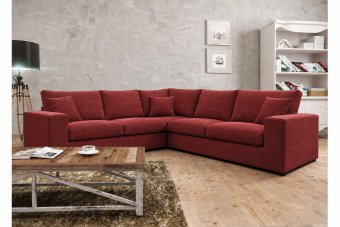 Gouda 2 + Hoek + 2 Zits in rood – kleurimpressie