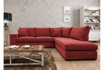 Gouda Ottomaan in rood – kleurimpressie