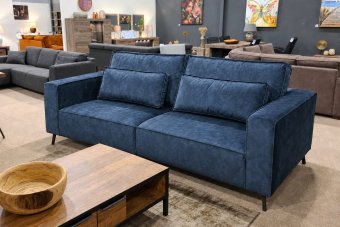 Groede 2 Zits in blauw – kleurimpressie
