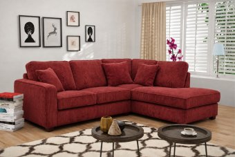 Groningen Ottomaan in rood – kleurimpressie