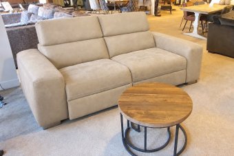 Harderwijk 2 Zits (Zonder Relax) in beige – kleurimpressie