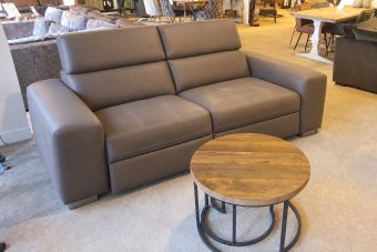 Harderwijk 2 Zits (Zonder Relax) in kunstleer – materiaalimpressie