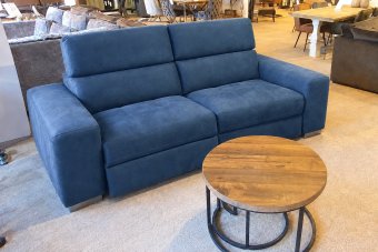 Harderwijk Bankstel in blauw – kleurimpressie