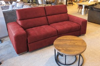 Harderwijk Bankstel in rood – kleurimpressie