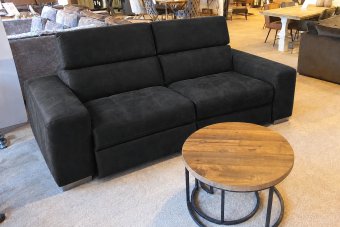 Harderwijk Bankstel in zwart – kleurimpressie