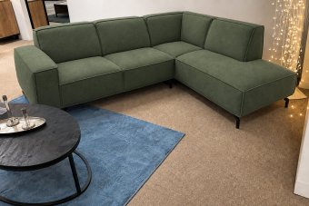 Heerlen Hoekbank in groen – kleurimpressie