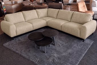 Helmond 2 Zits + Hoek + 2 Zits in beige – kleurimpressie