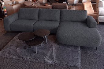 Helmond 2 Zits + Longchair Klein in antraciet – kleurimpressie