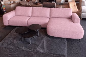 Helmond 2 Zits + Longchair Klein in roze – kleurimpressie