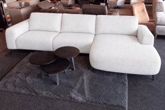 Helmond 2 Zits + Longchair Klein in wit – kleurimpressie