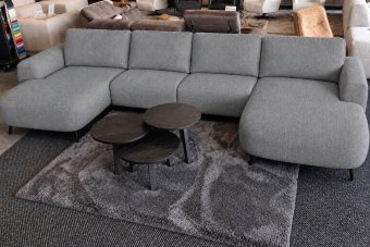 Helmond Longchair Klein + 2 Zits + Longchair Klein in grijs – kleurimpressie