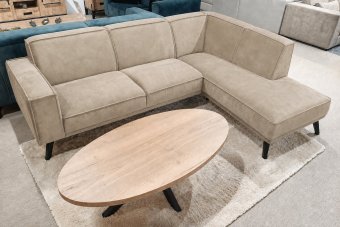 Hoekbank Den Haag in beige – kleurimpressie