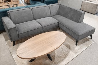 Hoekbank Den Haag in grijs – kleurimpressie