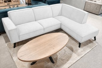 Hoekbank Den Haag in wit – kleurimpressie
