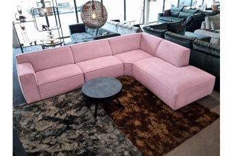 Hoekbank Leeuwarden in roze – kleurimpressie