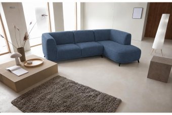 Hoekbank Niehove in blauw – kleurimpressie