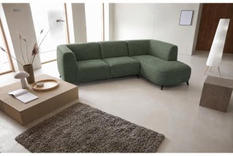 Hoekbank Niehove in groen – kleurimpressie