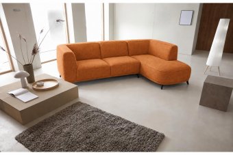 Hoekbank Niehove in oranje – kleurimpressie