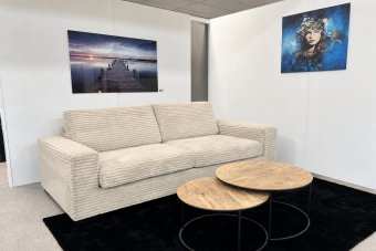 Hoorn 2 Zits in creme – kleurimpressie