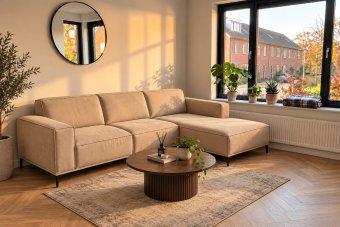 Bank Huizen · 2 Zits + Longchair 260cm