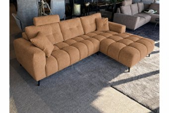 Hulst 2 Zits + Longchair in cognac – kleurimpressie