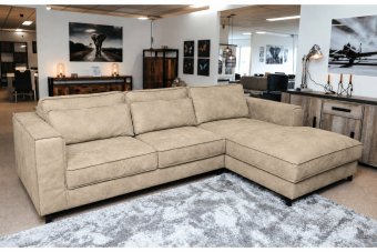 Ilpendam Longchair in beige – kleurimpressie