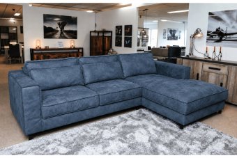 Ilpendam Longchair in blauw – kleurimpressie