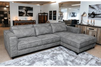 Ilpendam Longchair in grijs – kleurimpressie