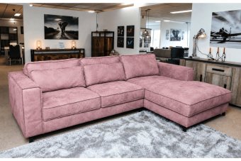 Ilpendam Longchair in roze – kleurimpressie