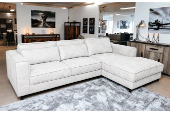 Ilpendam Longchair in wit – kleurimpressie
