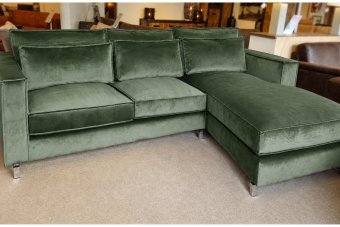 Indijk Longchair in groen – kleurimpressie