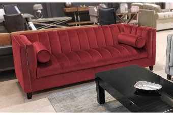Joure Bank in rood – kleurimpressie