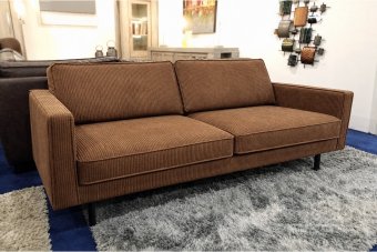 Julianadorp Bankstel in ribstof – materiaalimpressie