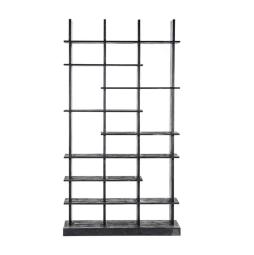 Kabinet Oliver - 120x40x220cm - Zwart - 95825