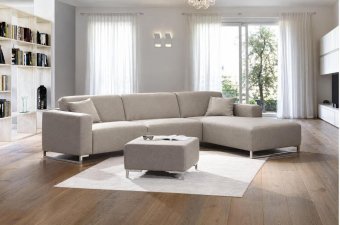 Bank Kerkdriel · 2 Zits + Longchair 229cm