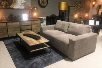 Leiden 2 Zits in taupe – kleurimpressie