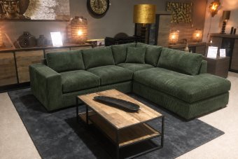 Leiden Ottomaan in groen – kleurimpressie
