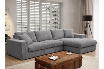 Lelystad Longchair in grijs – kleurimpressie