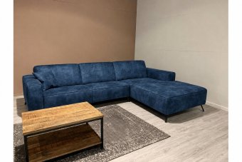 Lent 2 Zits + Longchair in blauw – kleurimpressie
