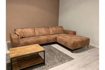 Lent 2 Zits + Longchair in cognac – kleurimpressie