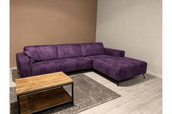 Lent 2 Zits + Longchair in paars – kleurimpressie