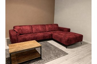 Lent 2 Zits + Longchair in rood – kleurimpressie