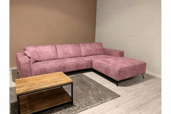 Lent 2 Zits + Longchair in roze – kleurimpressie