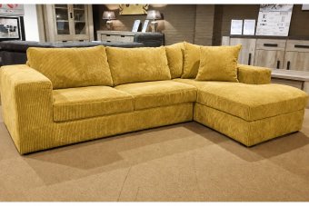 Loenen Longchair in geel – kleurimpressie