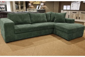 Loenen Longchair in groen – kleurimpressie