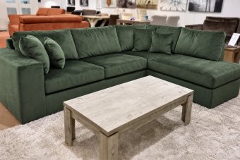 Loenen Ottomaan in groen – kleurimpressie