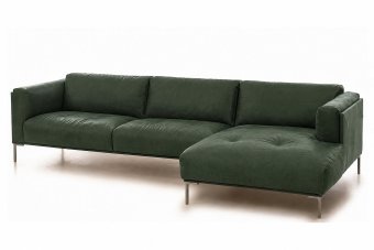 Loungebank Bern in groen – kleurimpressie