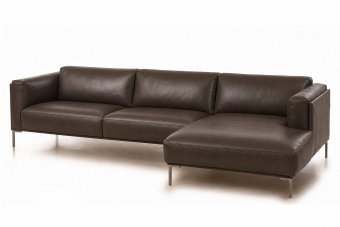 Loungebank Bern in leer – materiaalimpressie