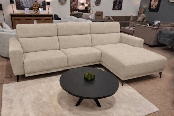 Loungebank Enschede in beige – kleurimpressie