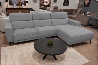 Loungebank Enschede in grijs – kleurimpressie